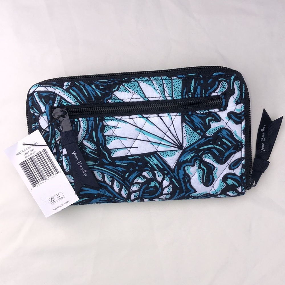 VERA BRADLEY Lighten Up Blue Shore Enough Design Bundle Of 3 NWT - Picture 10 of 17